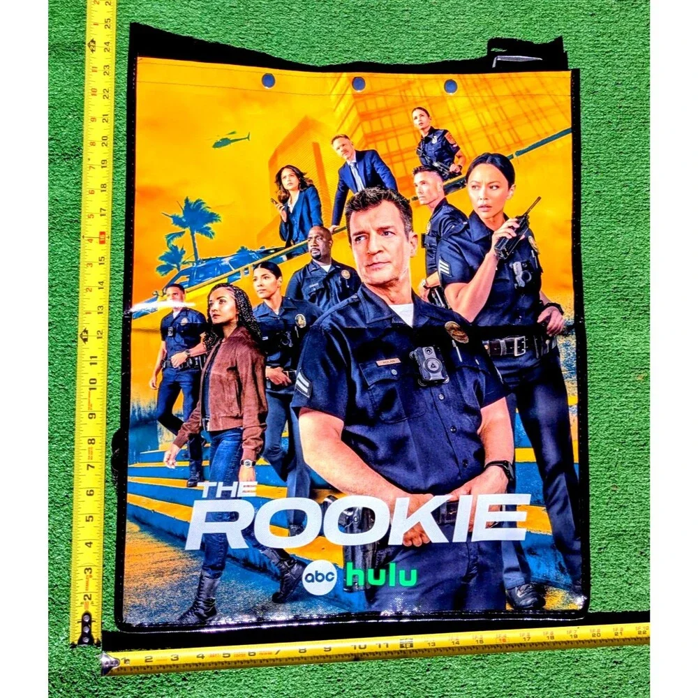The ROOKIE TV Show Nathan Filian SDCC 2026 Comic-Con Swag Bag Backpack Exclusive